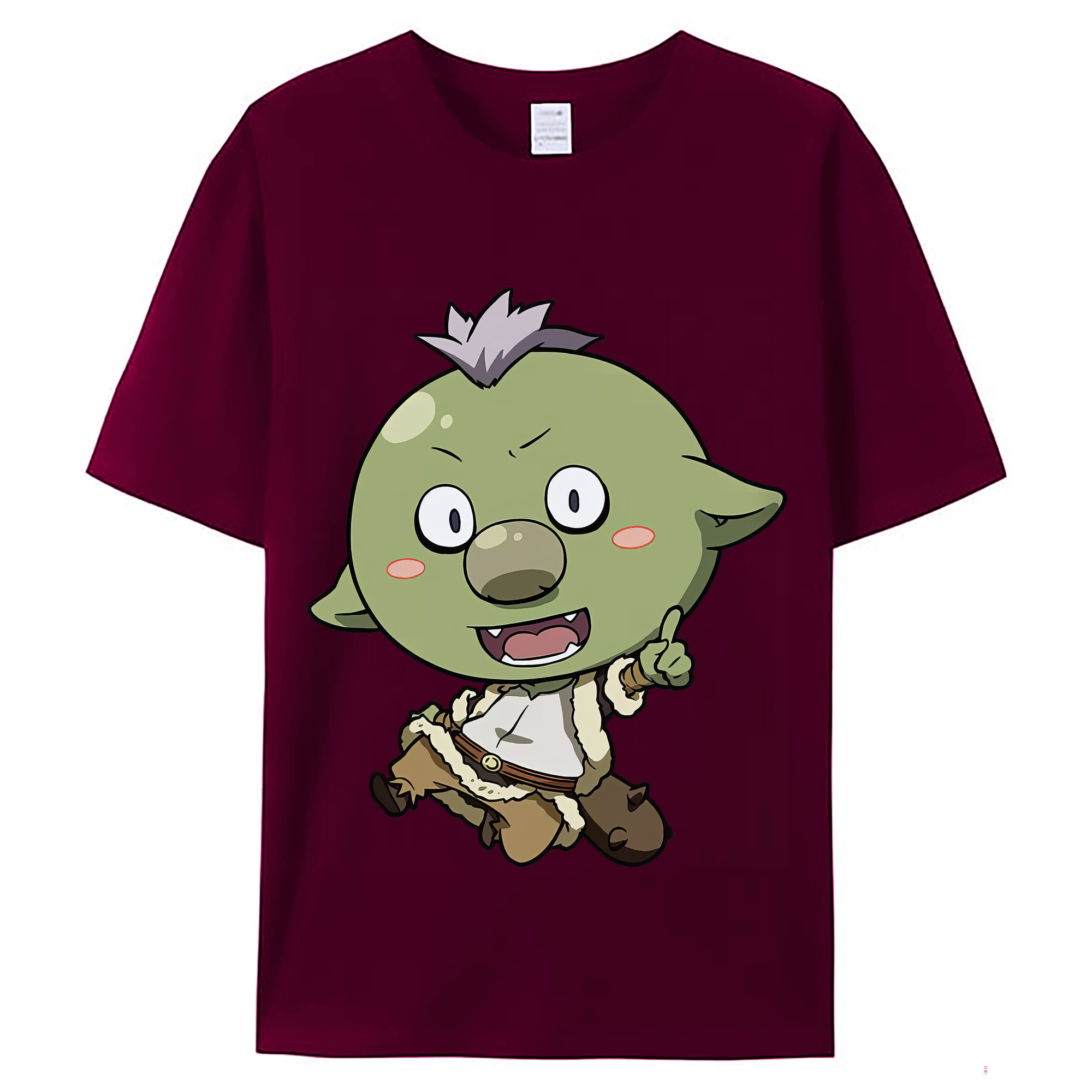 （画像用） 転スラ Regarding Reincarnated to Slime レディースカジュアルプリントTシャツ（綿100％）